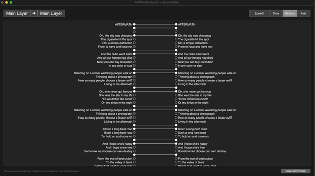 Mapping Main vs Layer 2